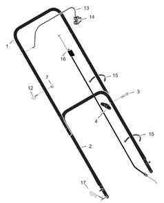 Part Location Diagram of 672830 Murray DISCONTINUED